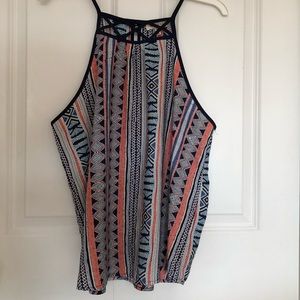 printed tank top